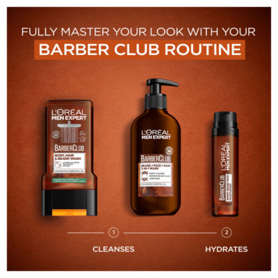 L'Oréal Men Expert Barber Club 3-in-1 shower gel 400ml, UK version