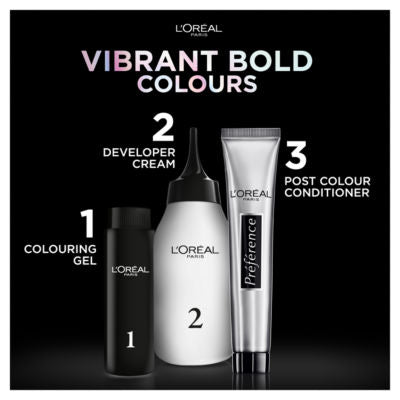 L'Oreal silver grey permanent hair dye kit, UK version