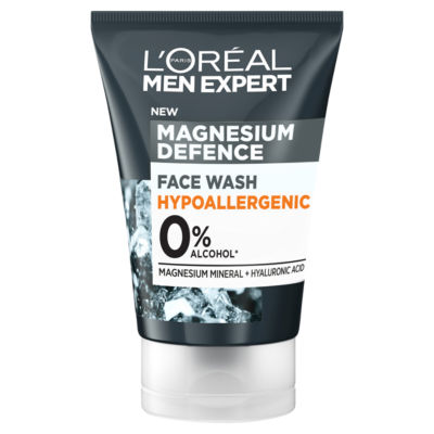 L'Oreal Men Expert sensitive skin face wash 100ml, UK version