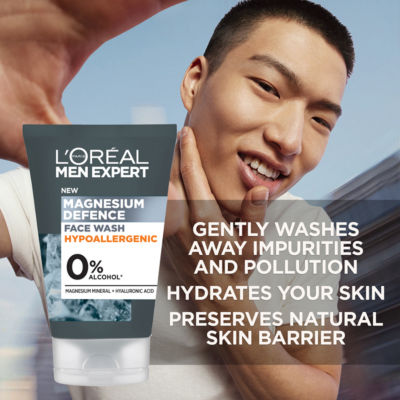 L'Oreal Men Expert sensitive skin face wash 100ml, UK version