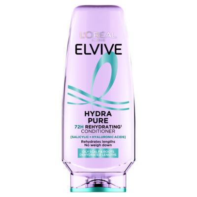 L'Oréal Paris Hydra Pure 72H Rehydrating Conditioner 400ml, UK version