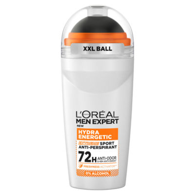 L'Oréal Men Expert Hydra Energetic Extreme Sport 72H Roll-On Anti-Perspirant Deodorant 50ml