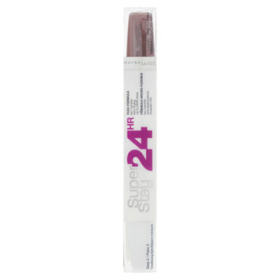 Maybelline dual-ended lipstick Absolute Plum, imported from the UK