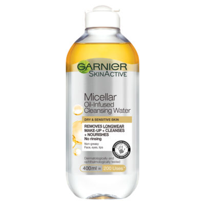 Garnier Micellar Water oil infused facial cleanser 400ml, UK version
