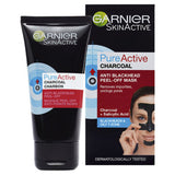Garnier Pure Active Anti-Blackhead Charcoal Peel-Off Face Mask 50ml, UK version