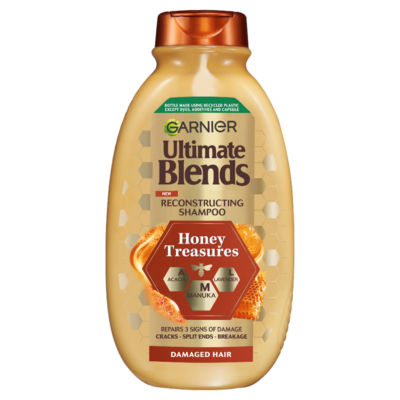 Garnier Ultimate Blends Honey Treasures Shampoo with Acacia, Manuka and Lavender 400ml