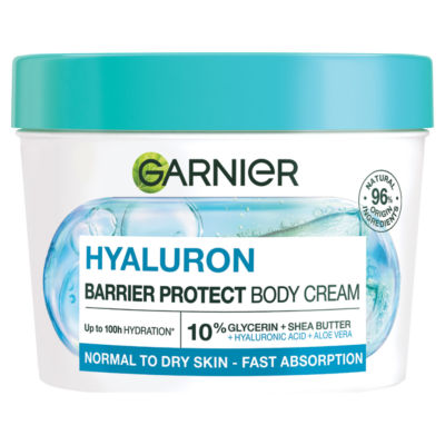 Garnier Hyaluron Barrier Protect body cream 380ml, UK version