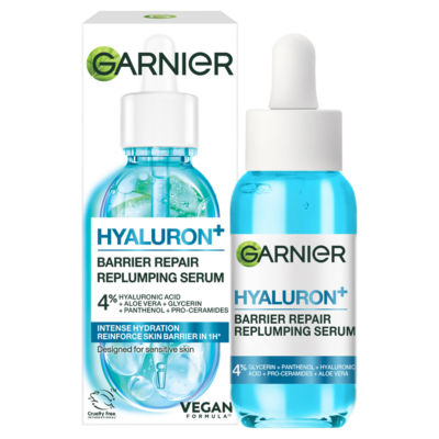 Garnier Hyaluronic Acid Replumping Serum 30ml, UK version