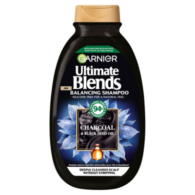 Garnier Ultimate Blends Charcoal Shampoo 300ml, UK version