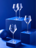 MADE.COM Velma crystal wine glasses set of 4, imported from the UK