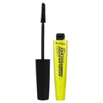 Rimmel London Lash Accelerator Mascara Black 10ml, imported from the UK