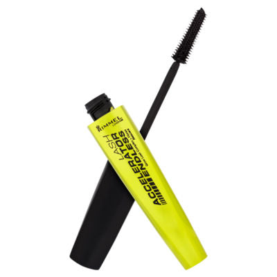 Rimmel London Lash Accelerator Mascara Black 10ml, imported from the UK