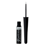 Rimmel London liquid eyeliner Black Glamour 3.5ml, imported from the UK