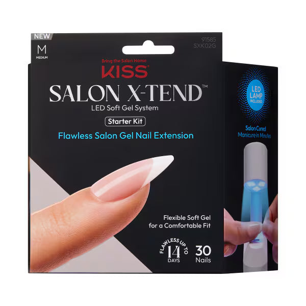 Kiss Soft Gel Nail Kit 30 Nails - British product