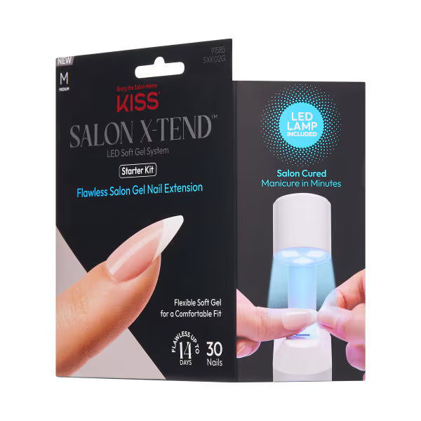 Kiss Soft Gel Nail Kit 30 Nails - British product