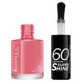 Rimmel London nail polish Rose Libertine 8ml, imported from the UK