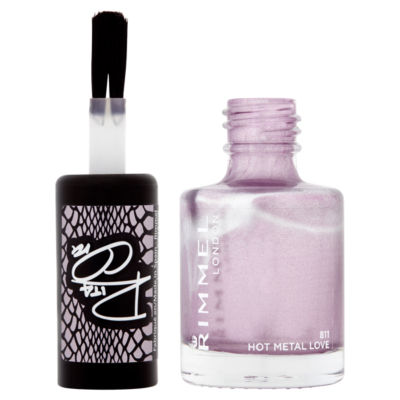 Rimmel London nail polish 811 Hot Metal Love 8ml, imported from the UK
