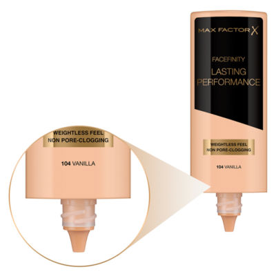 Max Factor foundation in 104 Vanilla shade 35ml, imported from the UK