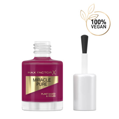 Max Factor nail polish Sweet Plum 12ml, imported from the UK