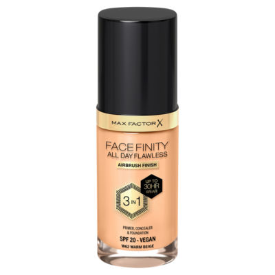 Max Factor Foundation 62 Warm Beige 30ml imported from the UK