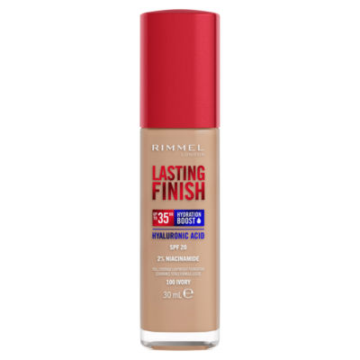 Rimmel London Lasting Finish 35 Hour Liquid Foundation 100 Ivory 30ml
