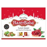 HazerBaba Turkish Delight Pistachio & Pomegranate 750g, UK version