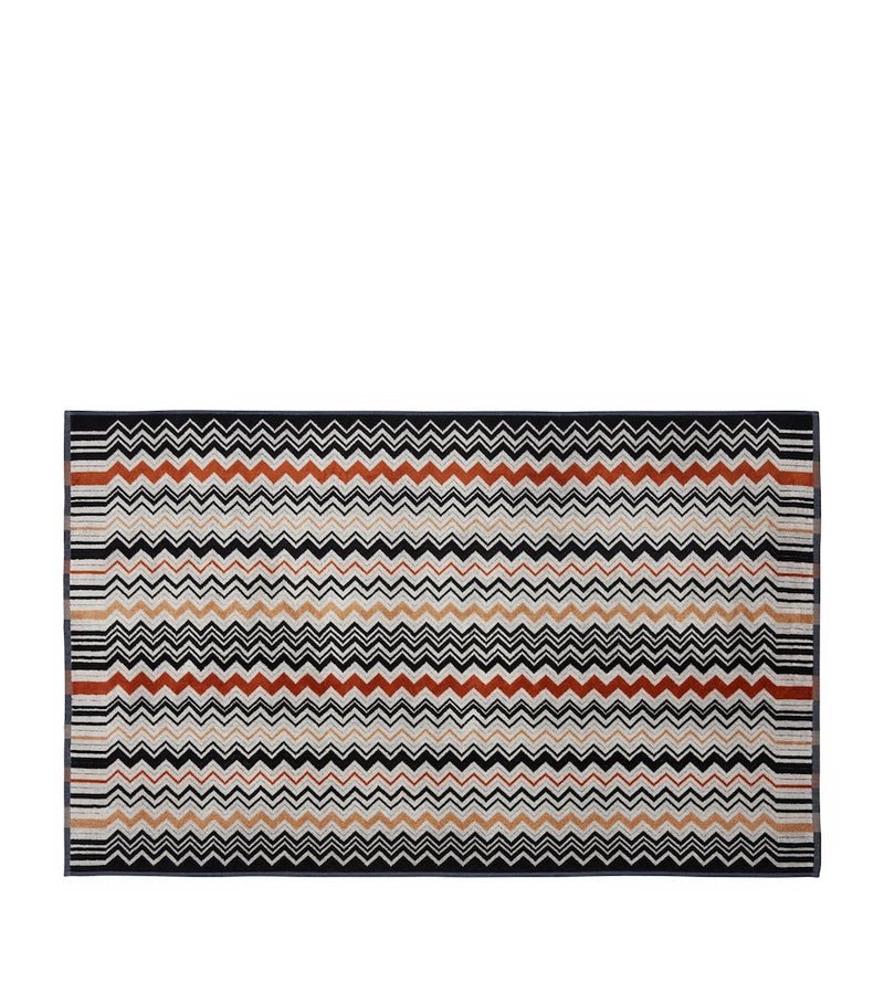Missoni Home Bernard bath towel 70cm x 115cm, imported from the UK