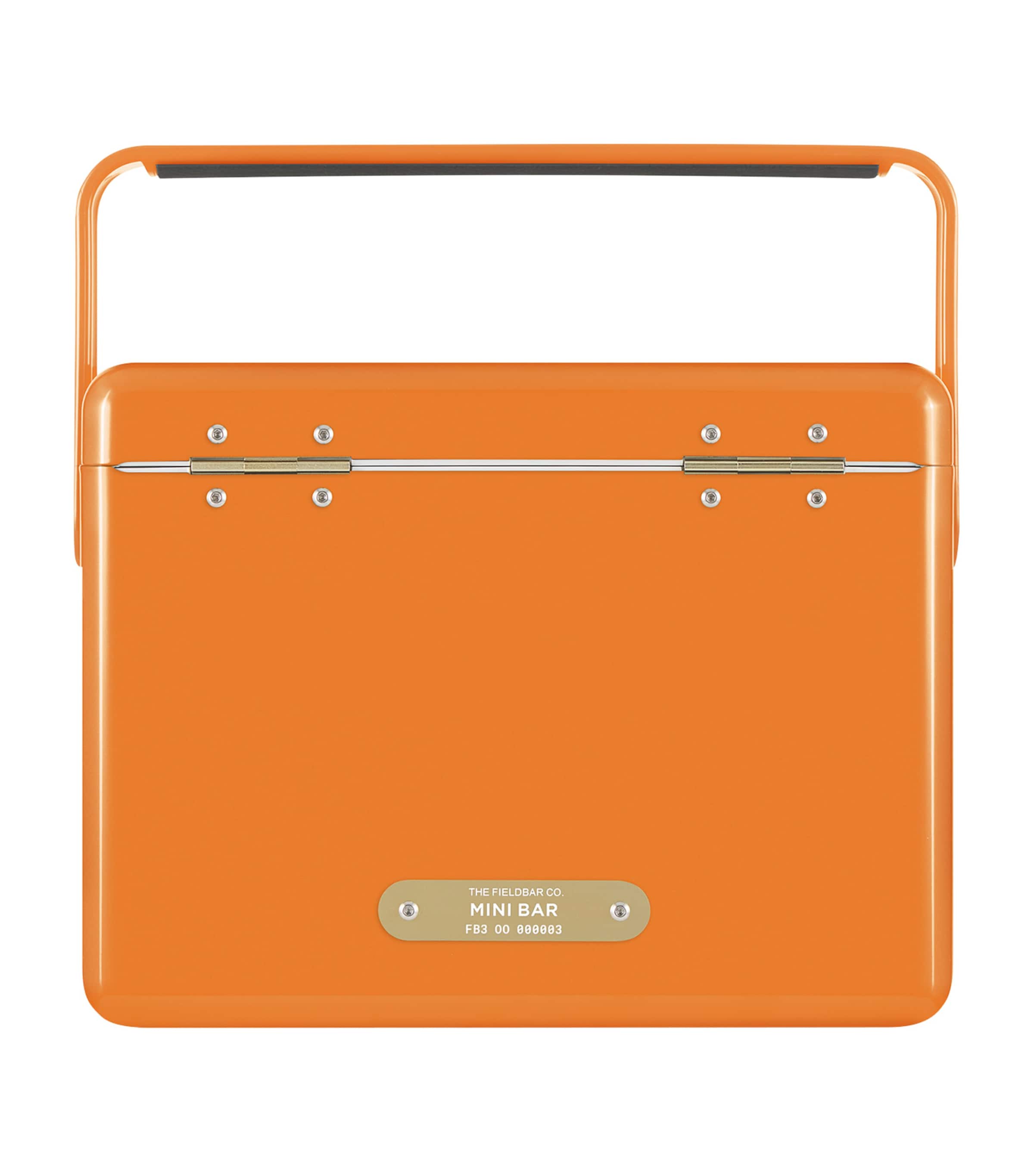Fieldbar Mini Bar Cooler Box with leather sling 4L - British product