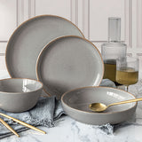 Over & Back stoneware set 16 piece two colours imported UK
