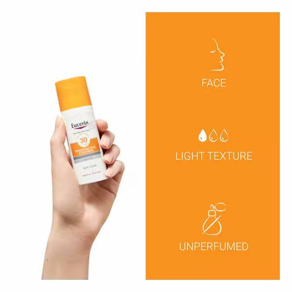 Eucerin Photoaging Control Sun Fluid SPF30 50ml - British product