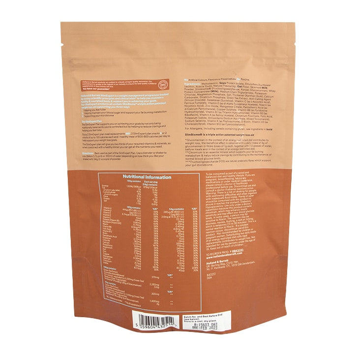 Holland & Barrett SlimExpert Meal Replacement Shake Chocolate Flavour 540g - McGrocer