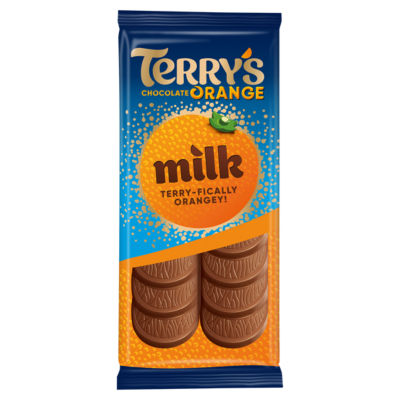 Terry's Chocolate orange milk chocolate bar 90g (British brand)