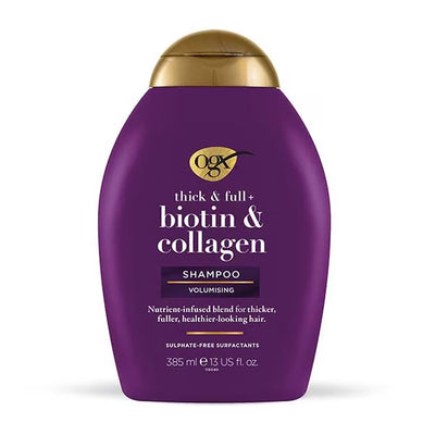 OGX Thick & Full Biotin Collagen Shampoo For Fine Hair 385ml