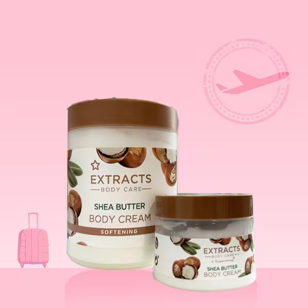 Superdrug Shea Body Cream Travel Mini 75ml (British brand)