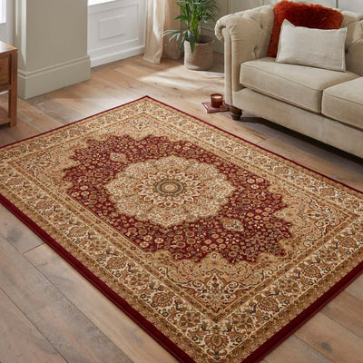 Concept Looms Grand Heritage Red & Beige Persian Design Rug