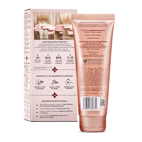 Glaze GlaziPlex Super Bond Repair Hair Mask 120ml, UK version