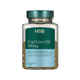 Holland & Barrett Pure Cod Liver Oil 500mg 120 Capsules - McGrocer