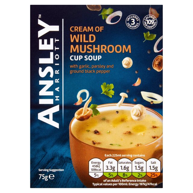 Ainsley Harriott Wild Mushroom Cup Soup   75g - McGrocer