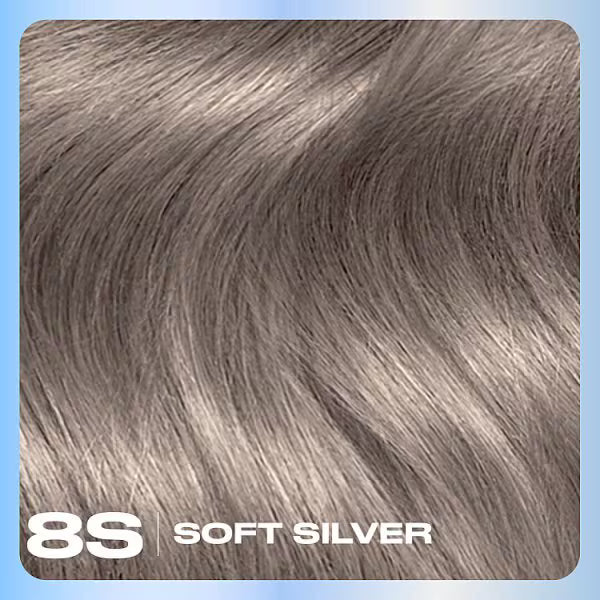 Clairol Nice N Easy permanent hair dye Soft Silver - British product
