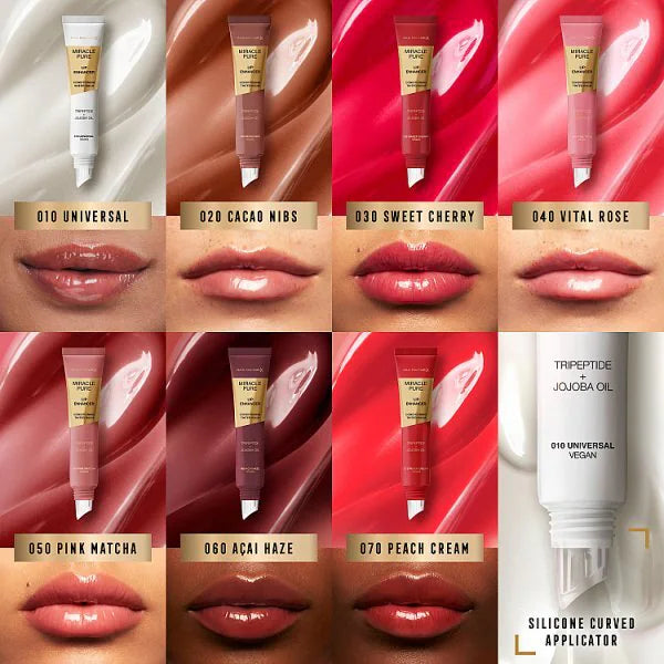 Max Factor Lip Enhancer Gloss Vital Rose 12ml, imported from the UK