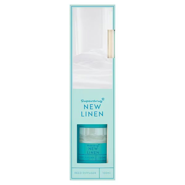 DNR Superdrug Reed Diffuser Linen 100ml - British product