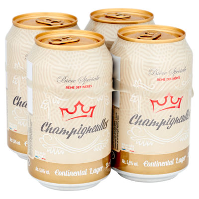 Champigneulles Continental Lager Beer 4 x 33cl