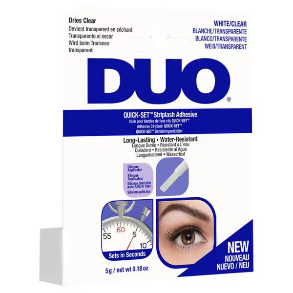 Duo lash adhesive clear brush for eyes - British product