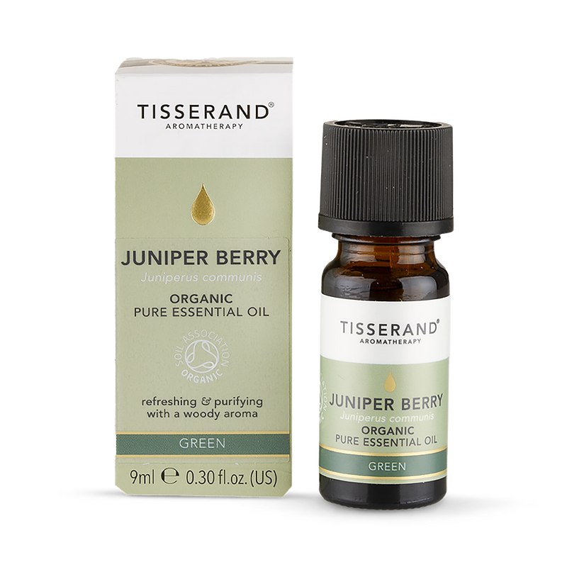 Tisserand juniper organic essential oil 9ml (British brand)