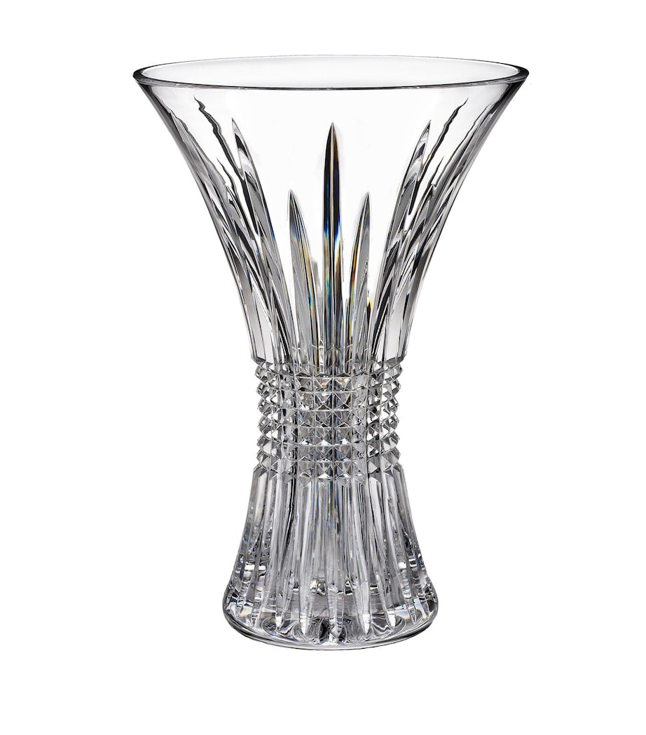 Waterford Lismore Diamond Anniversary vase 35.5cm (British brand)