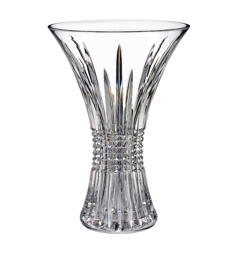 Waterford Lismore Diamond Anniversary vase 35.5cm (British brand)
