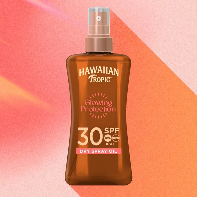 Hawaiian Tropic Protective SPF 30 Dry Oil Sunscreen Spray   200ml - McGrocer