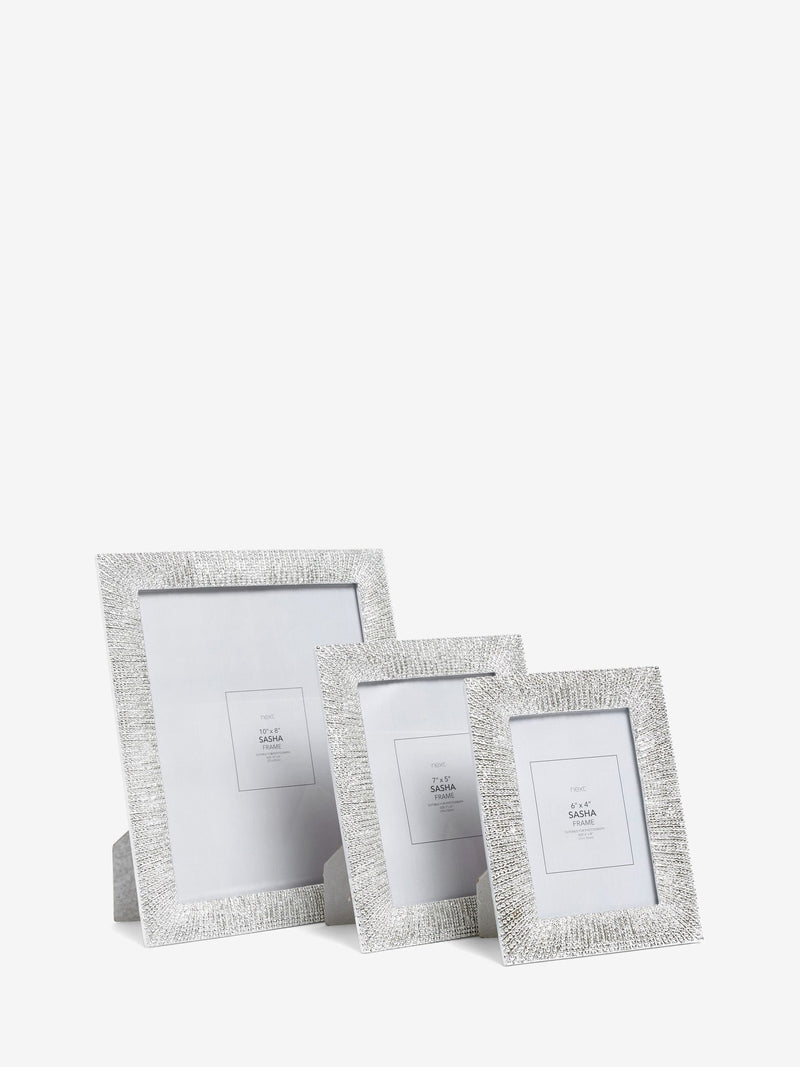 Silver Diamanté Picture Frame