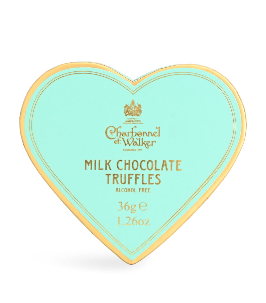 Charbonnel et Walker Milk Chocolate Truffles Mini Heart (34g)