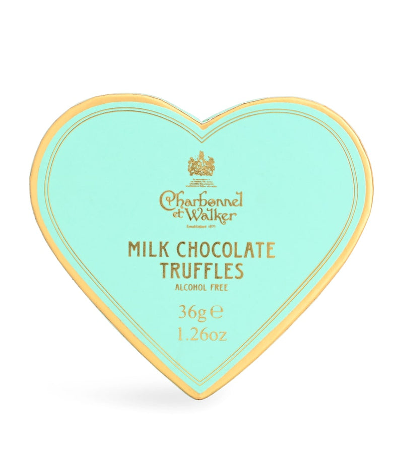 Charbonnel et Walker Milk Chocolate Truffles Mini Heart (34g)